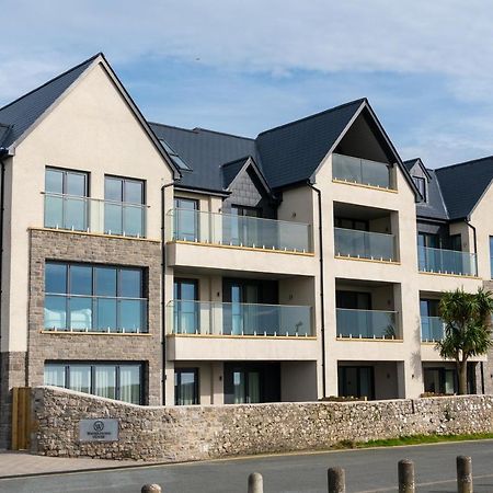 Apartment 3 Waterstone House - Sea Front Apartment, Hot Tub Tenby Extérieur photo